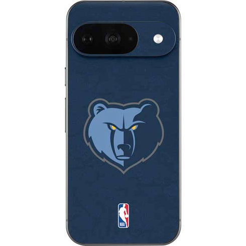NBA Memphis Grizzlies Distressed Google Pixel 9 Skin
